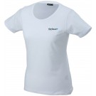 Ladies' Basic-T auf weiss
